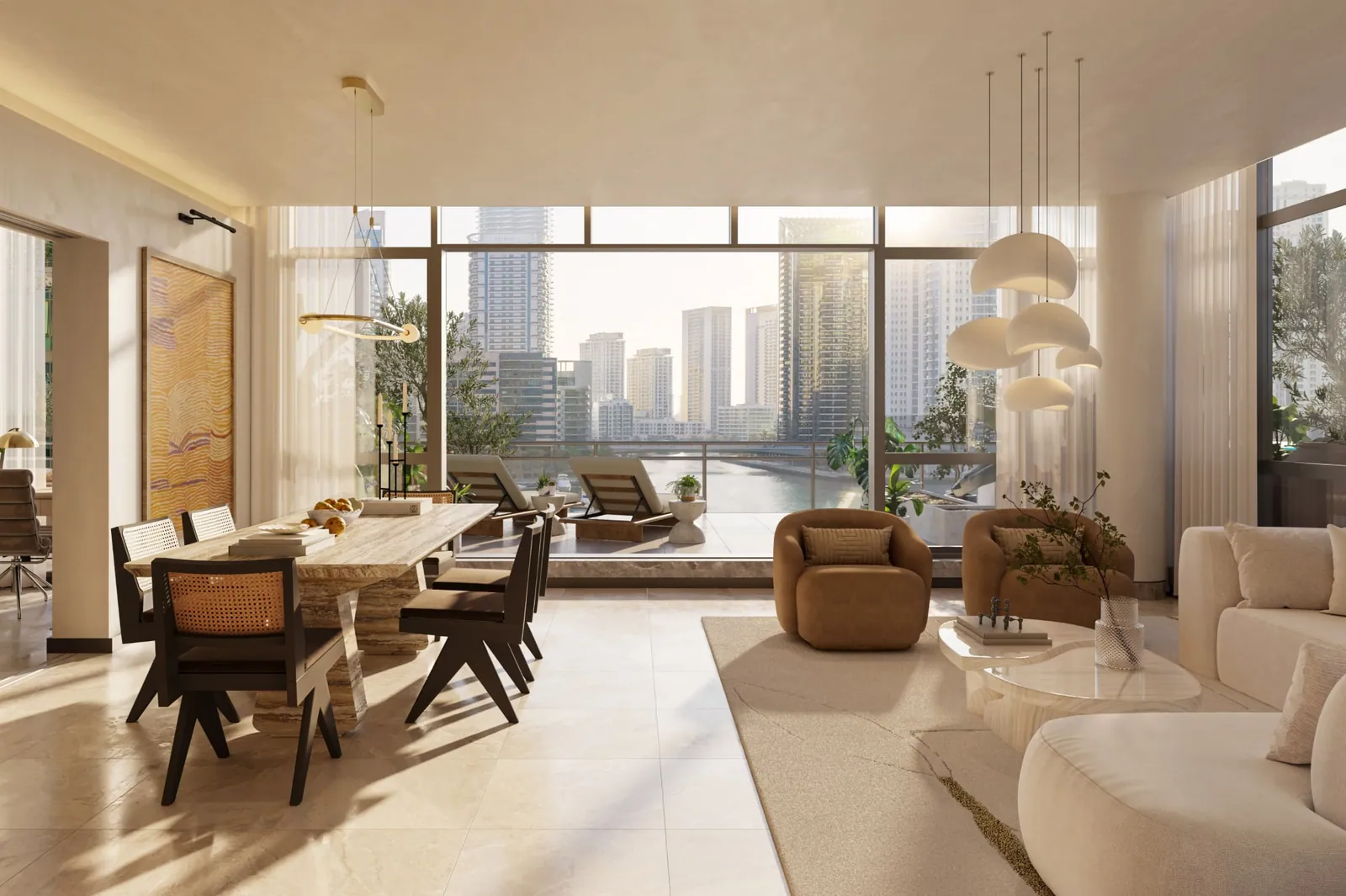 Résidences Du Port, Dubai Marina, Autograph Collection Residences: interior bedroom, photo 8 of 12