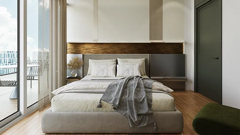 Coventry Gardens: interior bedroom, photo 3 of 10