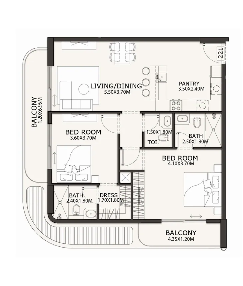 Coventry Gardens: floorplan, photo 7 of 10