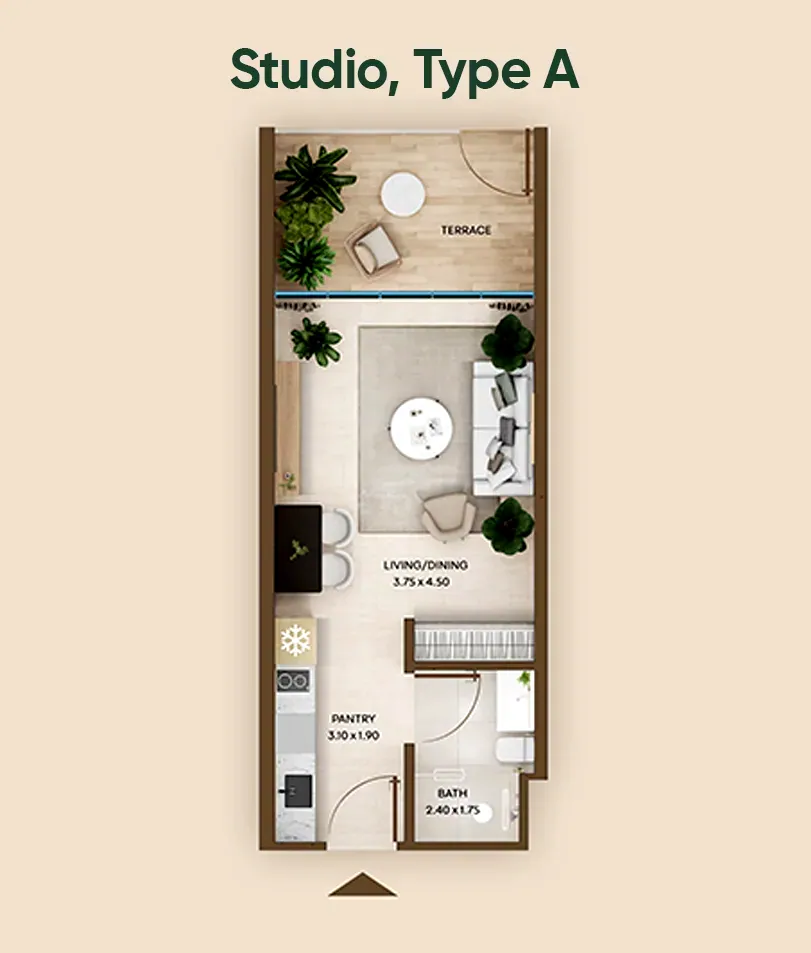 Coventry Residence 3: floorplan, photo 8 of 11