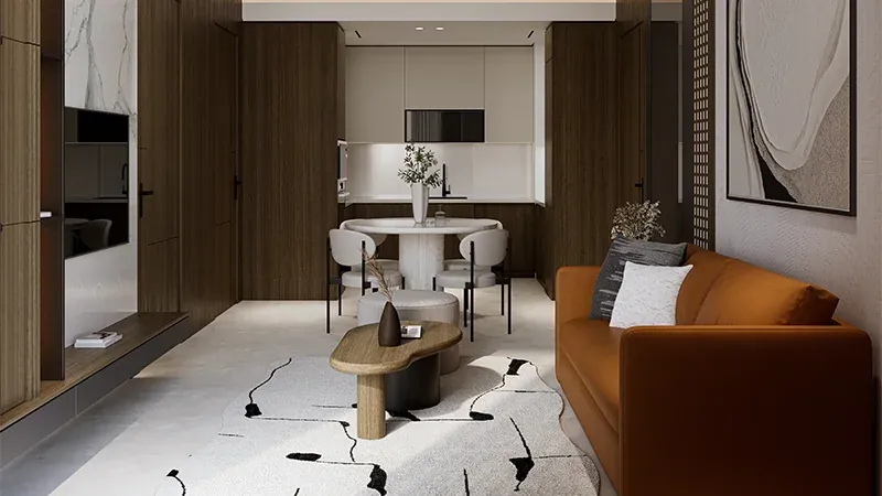 Coventry Residence: interior living, photo 2 of 7