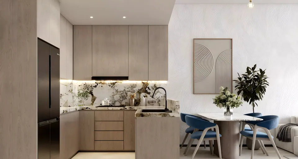 Courtyard One: interior kitchen, photo 6 of 11