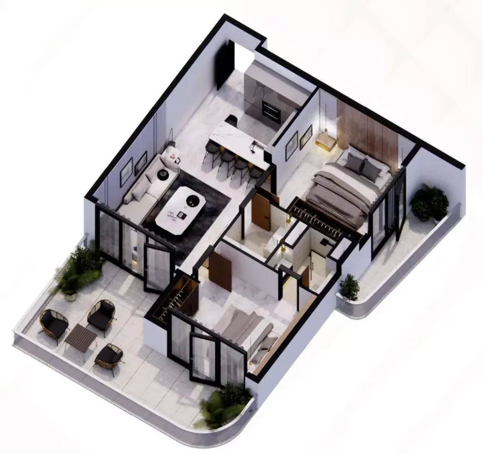 Golden Woods Albab Views: floorplan, photo 2 of 4