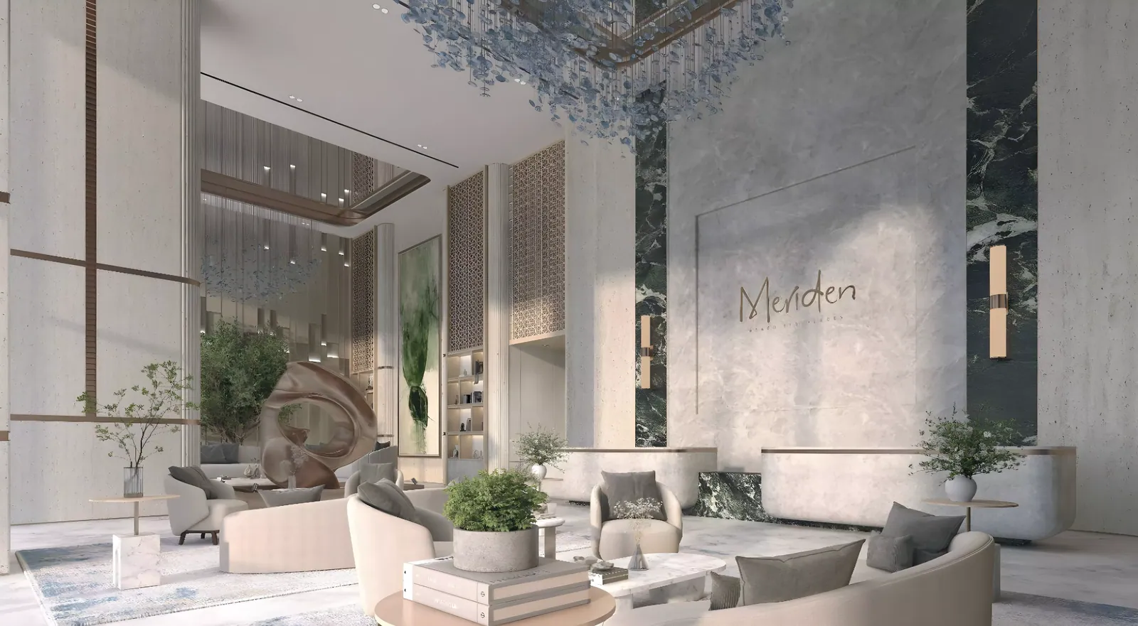 Meriden Beach Residences: interior living, photo 5 of 10