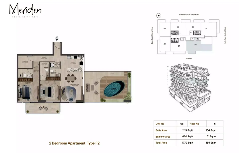 Meriden Beach Residences: floorplan, photo 10 of 10