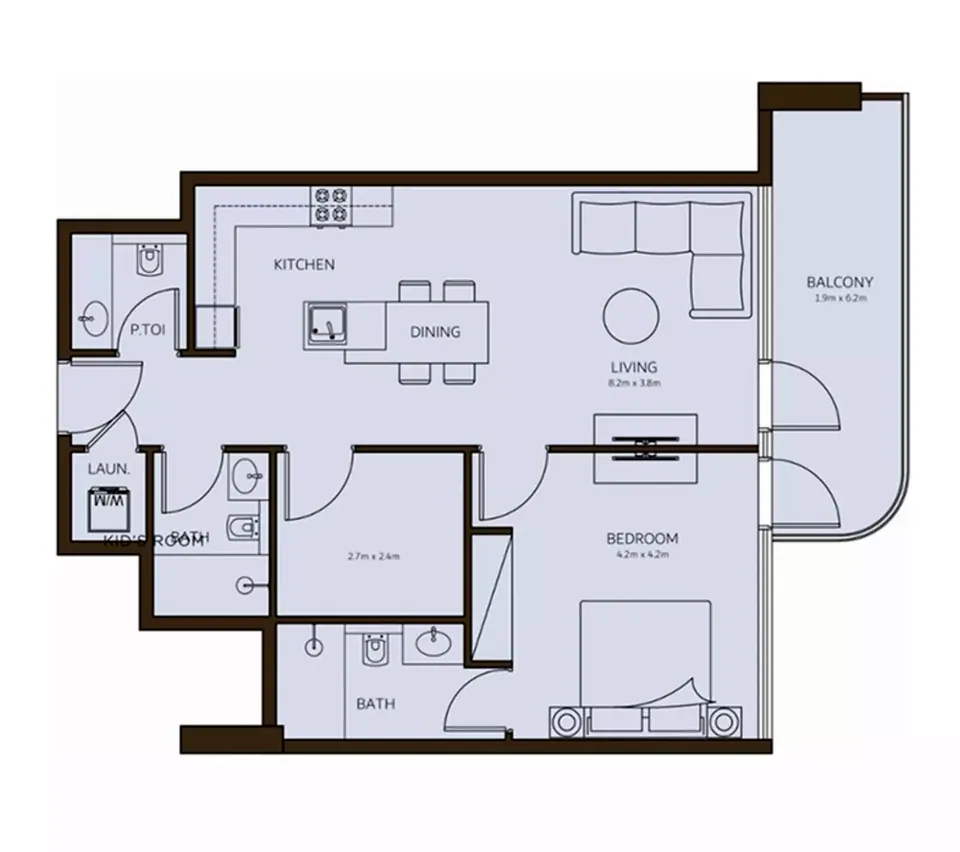 Coral Isle: floorplan, photo 4 of 6