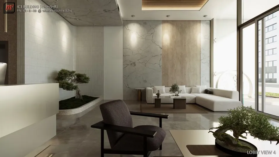 Sadaat Tower: interior living, photo 3 of 9