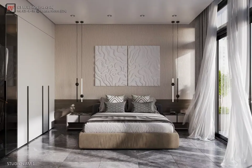 Sadaat Tower: interior bedroom, photo 6 of 9