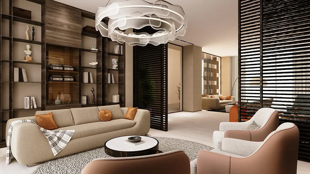 Olaia Residences: interior living, photo 3 of 12