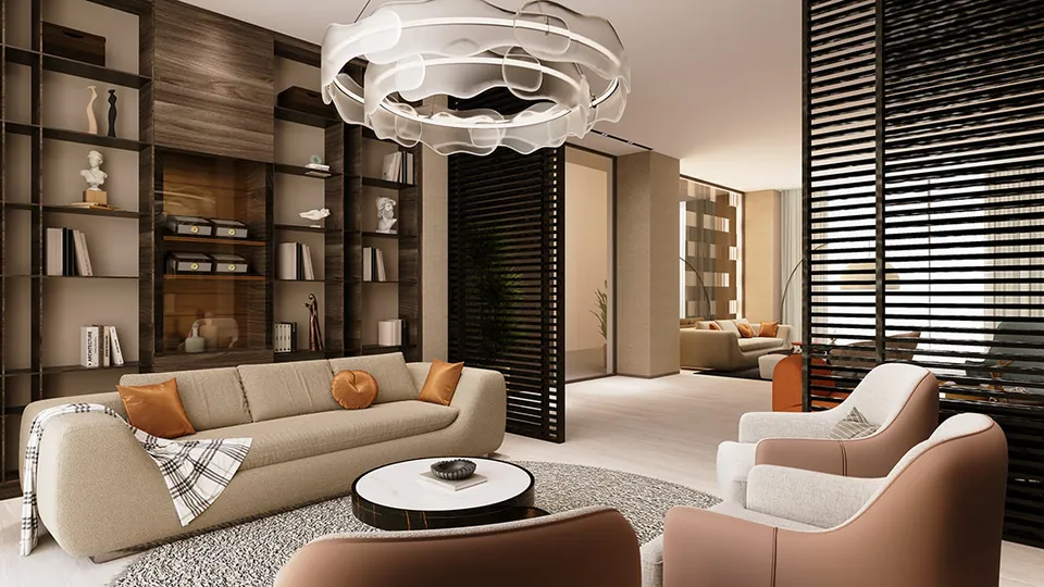 Olaia Residences: interior living, photo 3 of 12