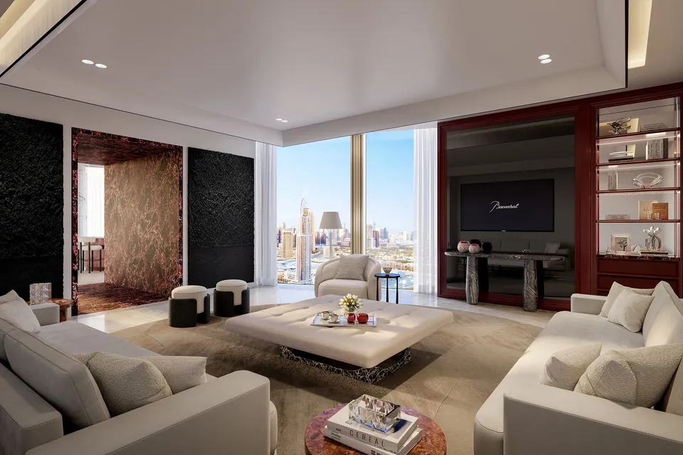 Baccarat Hotel & Residences Dubai: interior living, photo 4 of 8