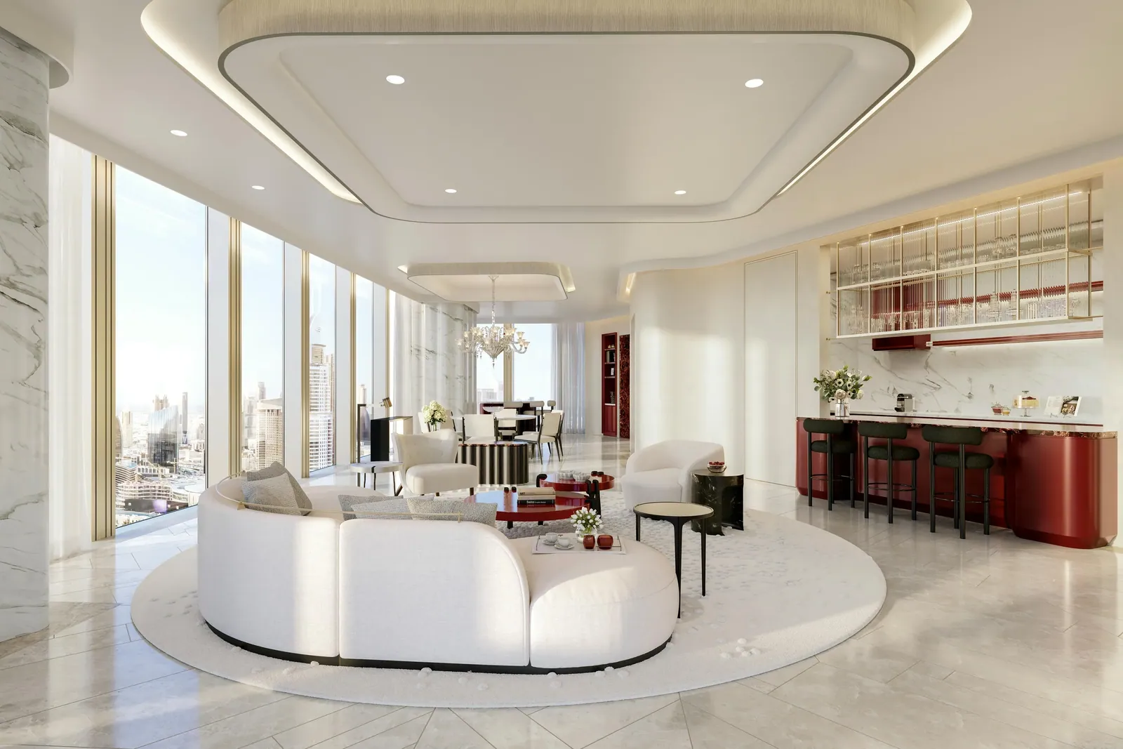 Baccarat Hotel & Residences Dubai: interior living, photo 5 of 8