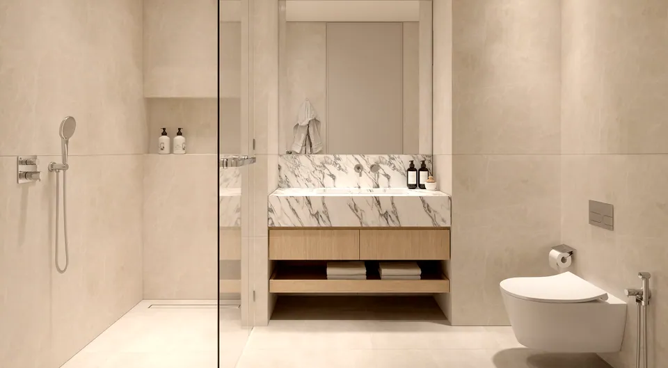 Eden House The Park: interior bathroom, photo 10 of 12