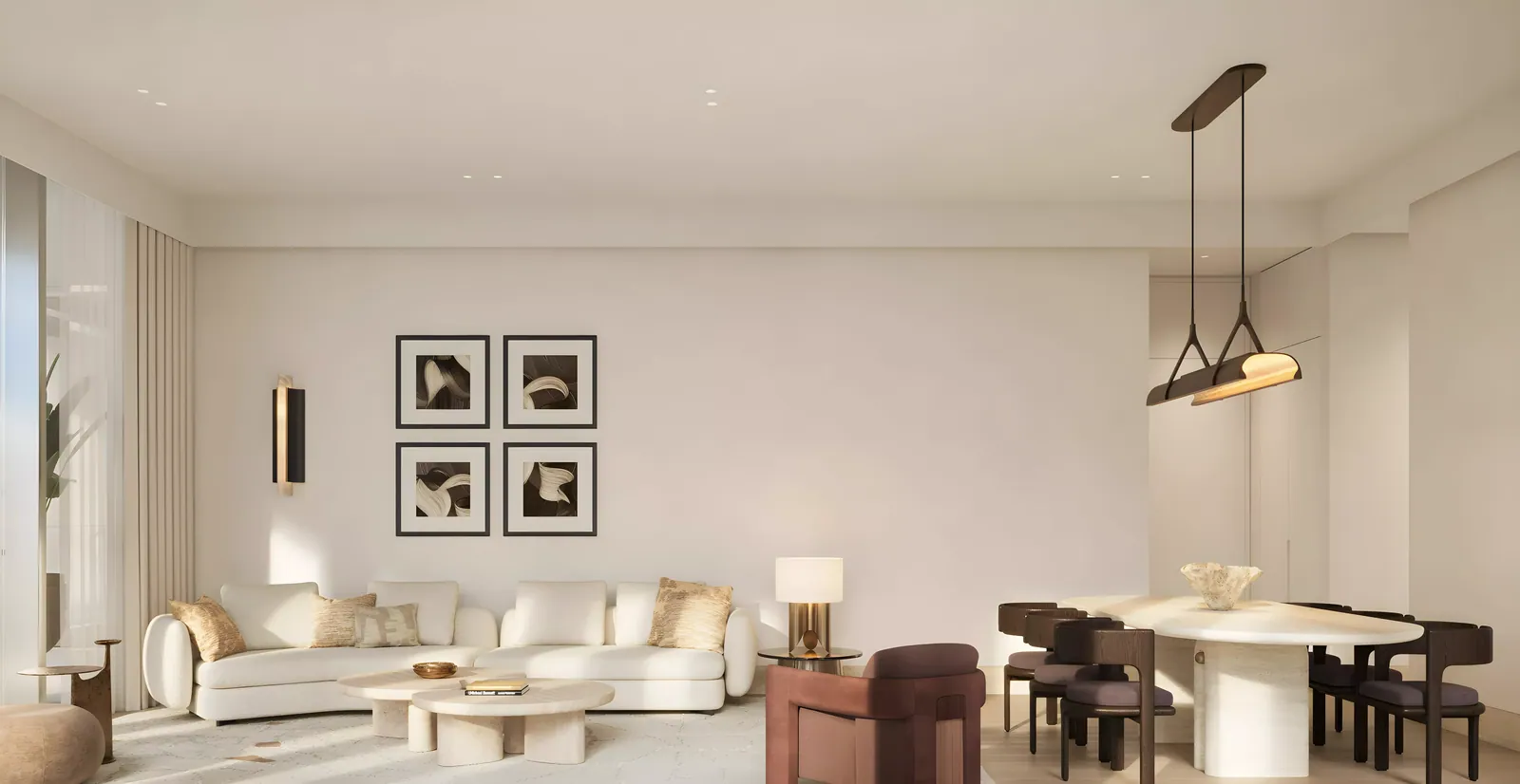 Eden House Za'abeel: interior living, photo 3 of 7