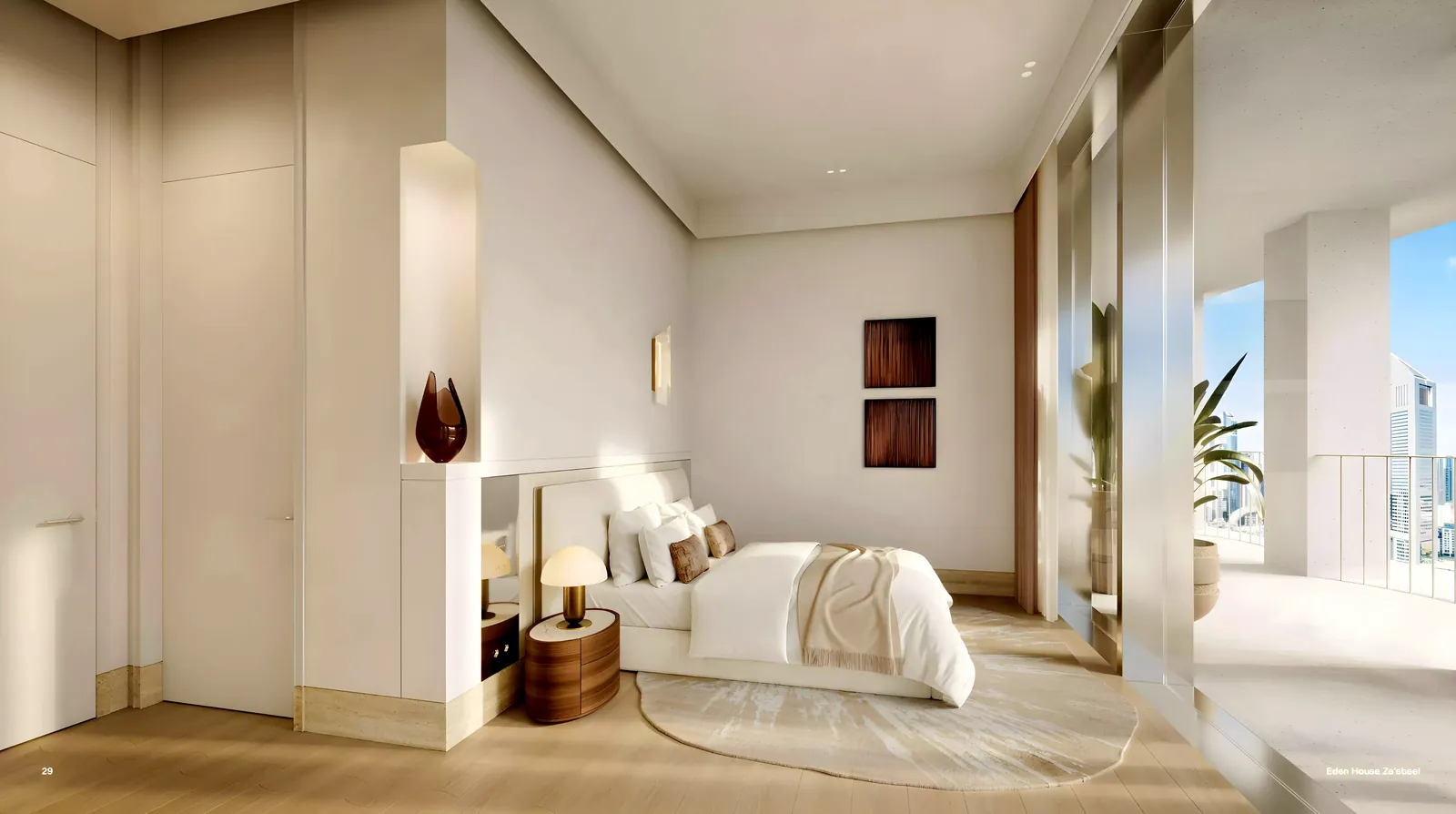 Eden House Za'abeel: interior bedroom, photo 4 of 7