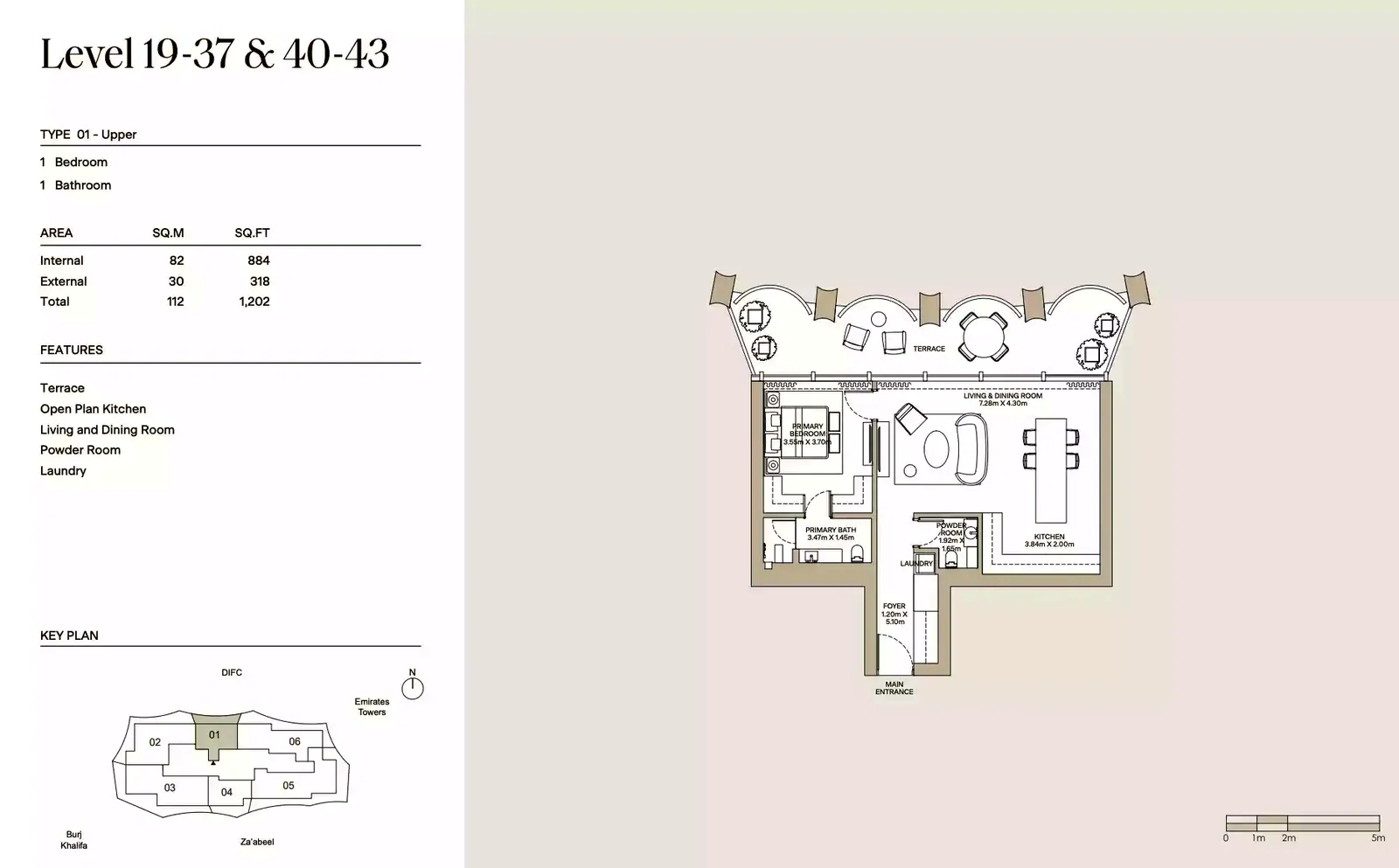 Eden House Za'abeel: floorplan, photo 6 of 7