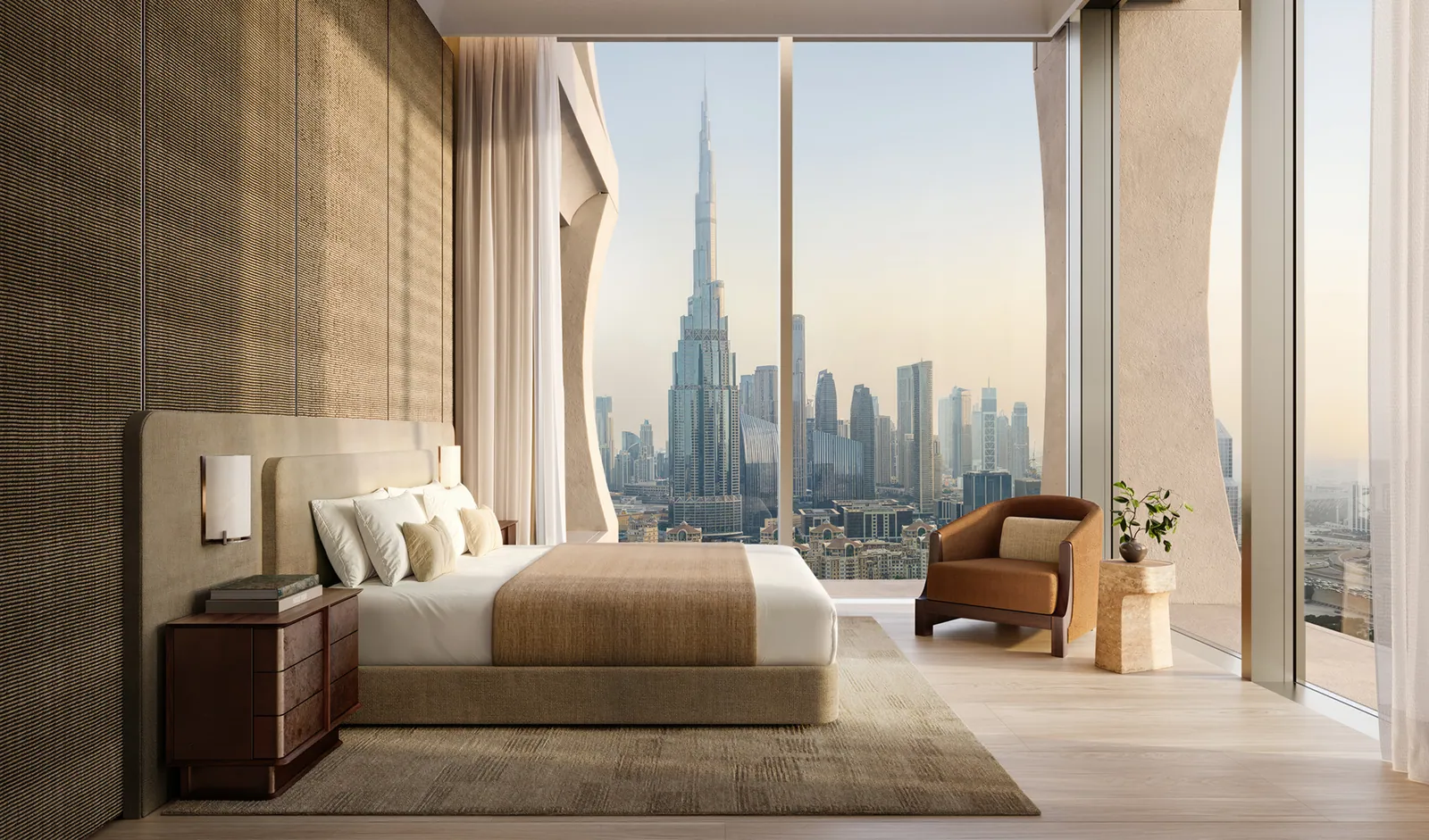 Janu Dubai Hotel & Residences: interior bedroom, photo 8 of 11