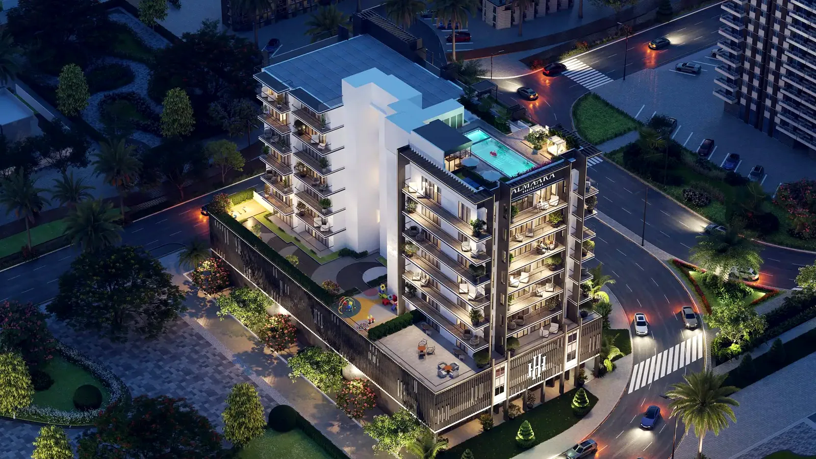 Almaara Residences: aerial, photo 1 of 12