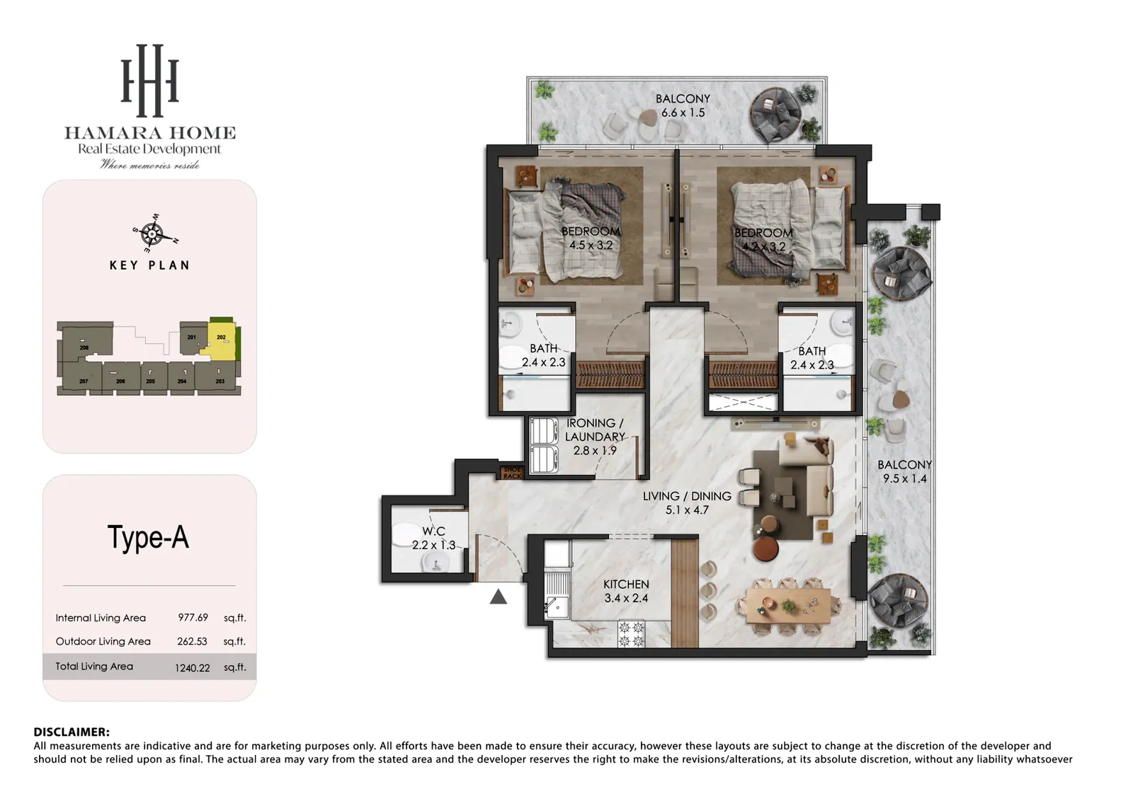 Almaara Residences: floorplan, photo 10 of 12