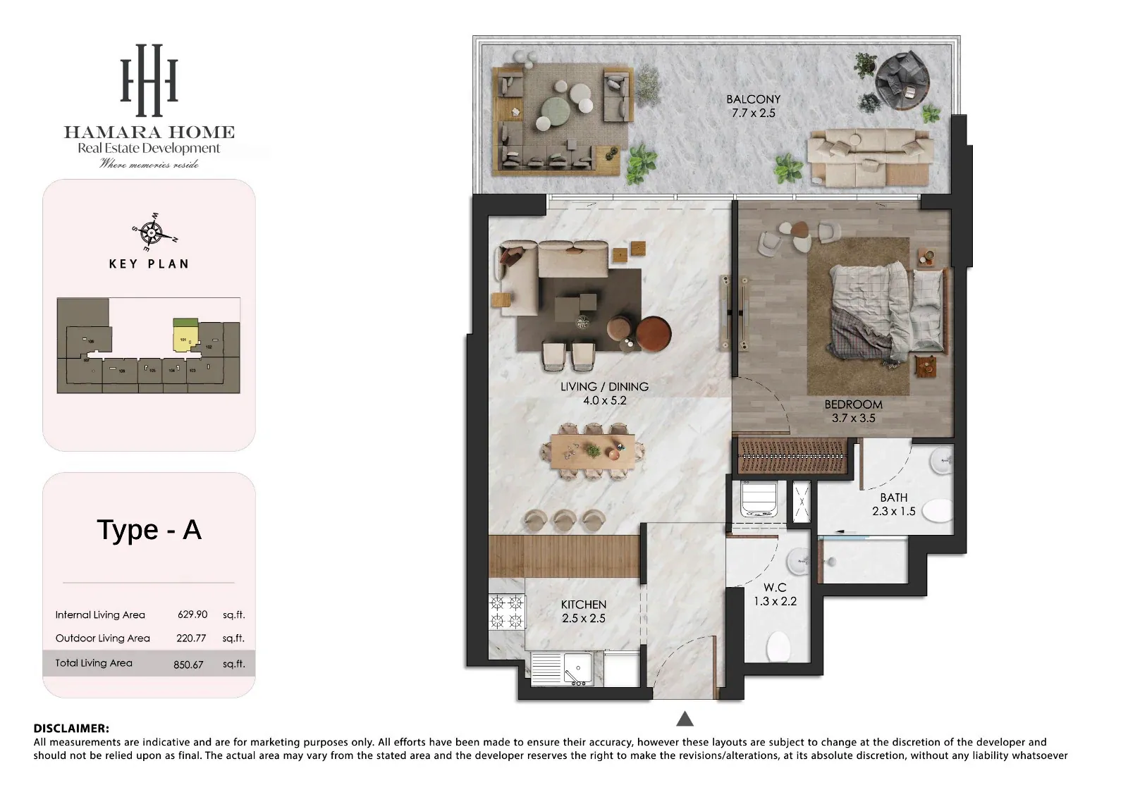 Almaara Residences: floorplan, photo 12 of 12