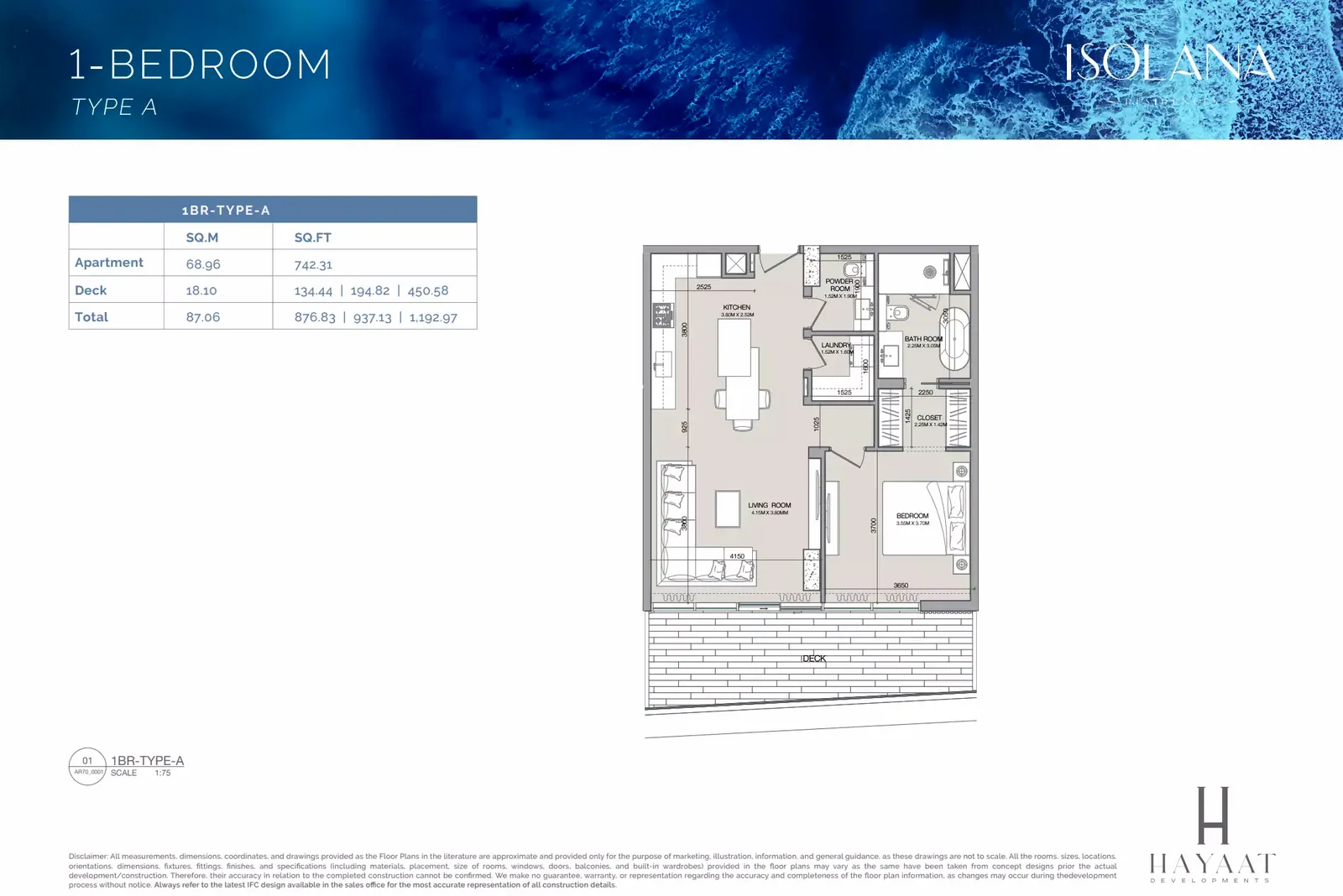Isolana Residences: floorplan, photo 8 of 9