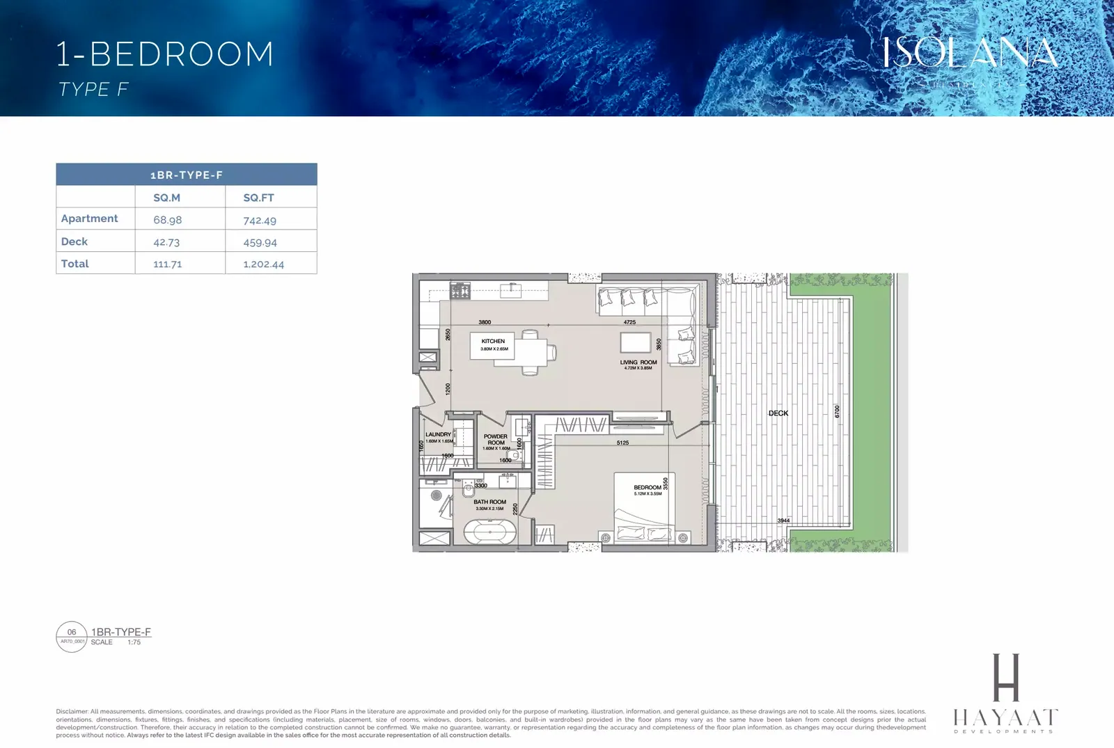 Isolana Residences: floorplan, photo 9 of 9
