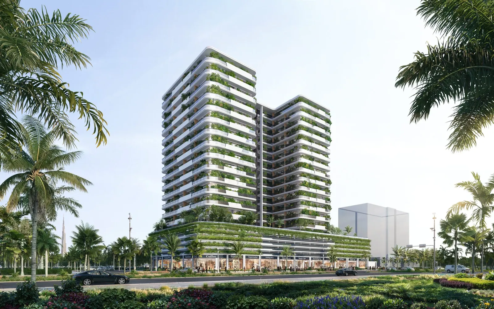 Forest City Tower: exterior, photo 1 of 7