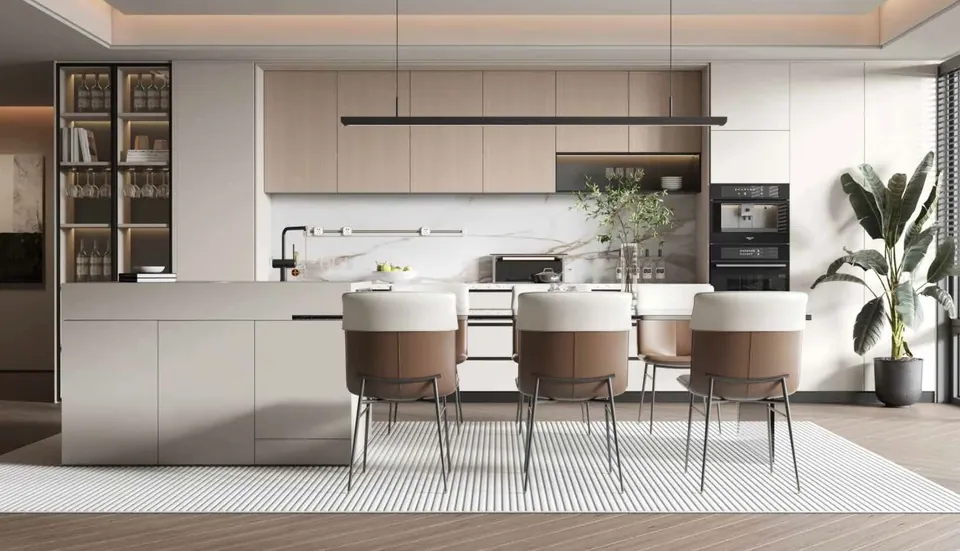 Forest City Tower II: interior living, photo 3 of 10