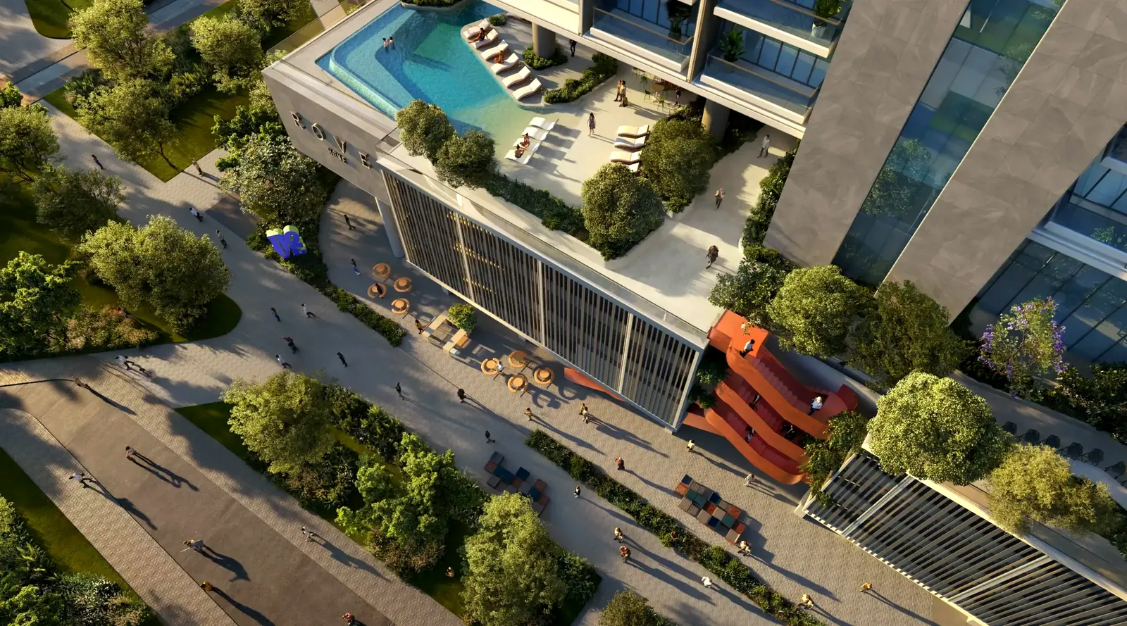 Rove Home Marasi Drive: aerial, photo 6 of 12
