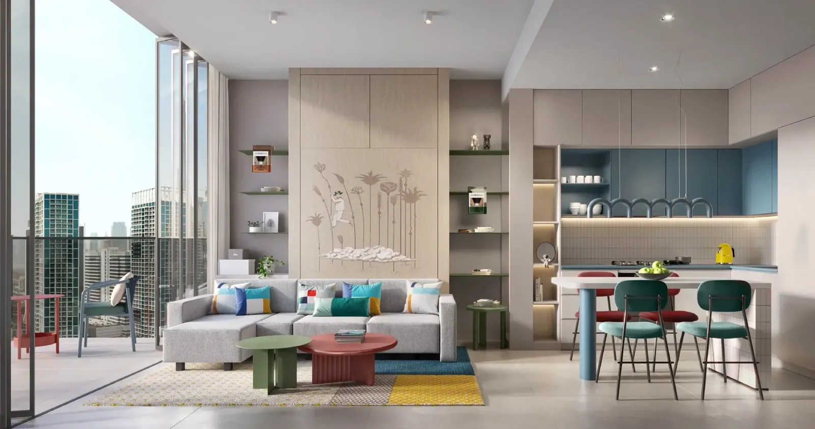 Rove Home Marasi Drive: interior living, photo 9 of 12