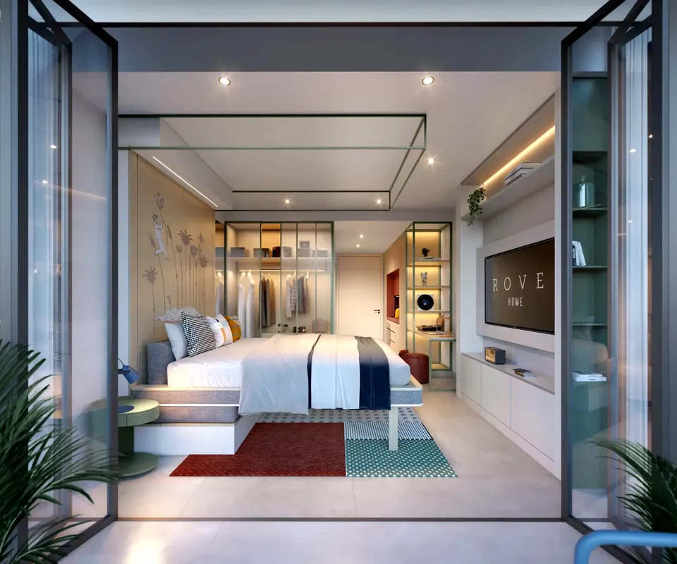 Rove Home Marasi Drive: interior bedroom, photo 10 of 12