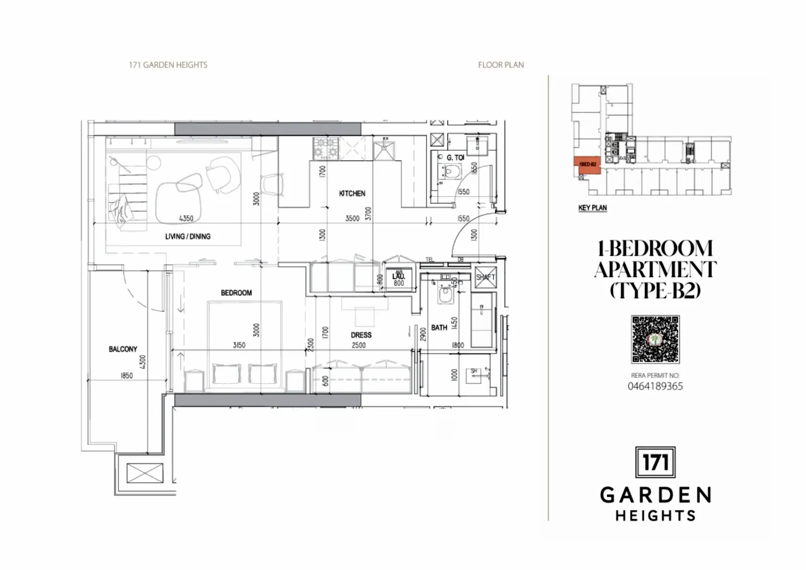 171 Garden Heights: floorplan, photo 10 of 11