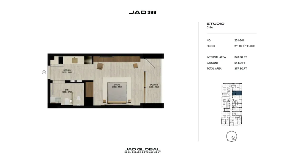 JAD288: floorplan, photo 10 of 12