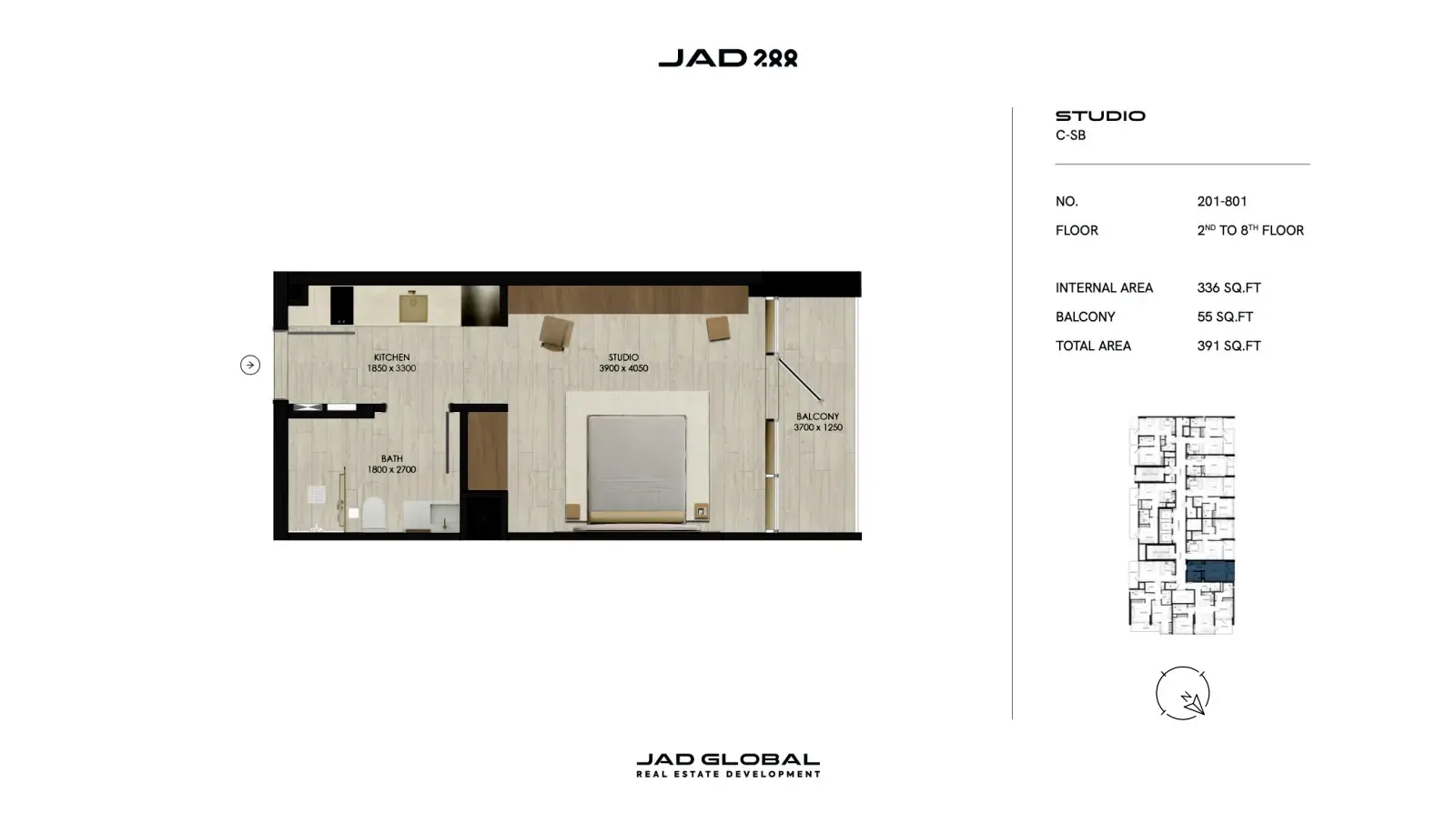 JAD288: floorplan, photo 11 of 12