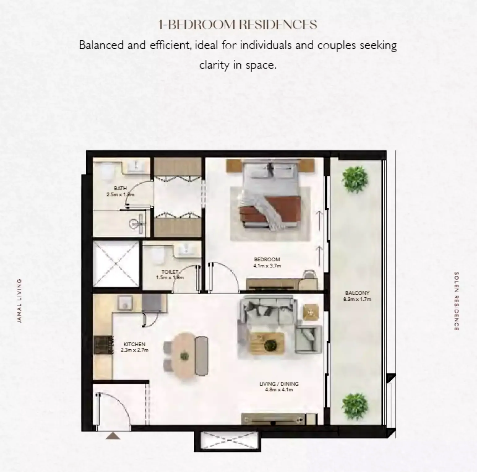 Solen Residence: floorplan, photo 1 of 4