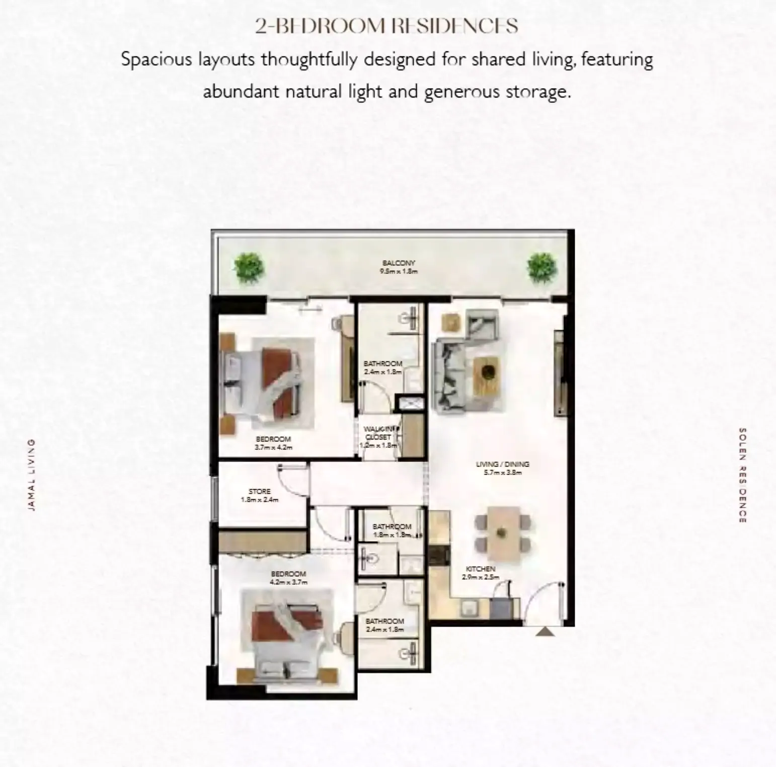 Solen Residence: floorplan, photo 2 of 4