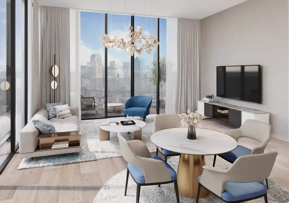 Roma Residences by JRP: interior living, photo 3 of 12