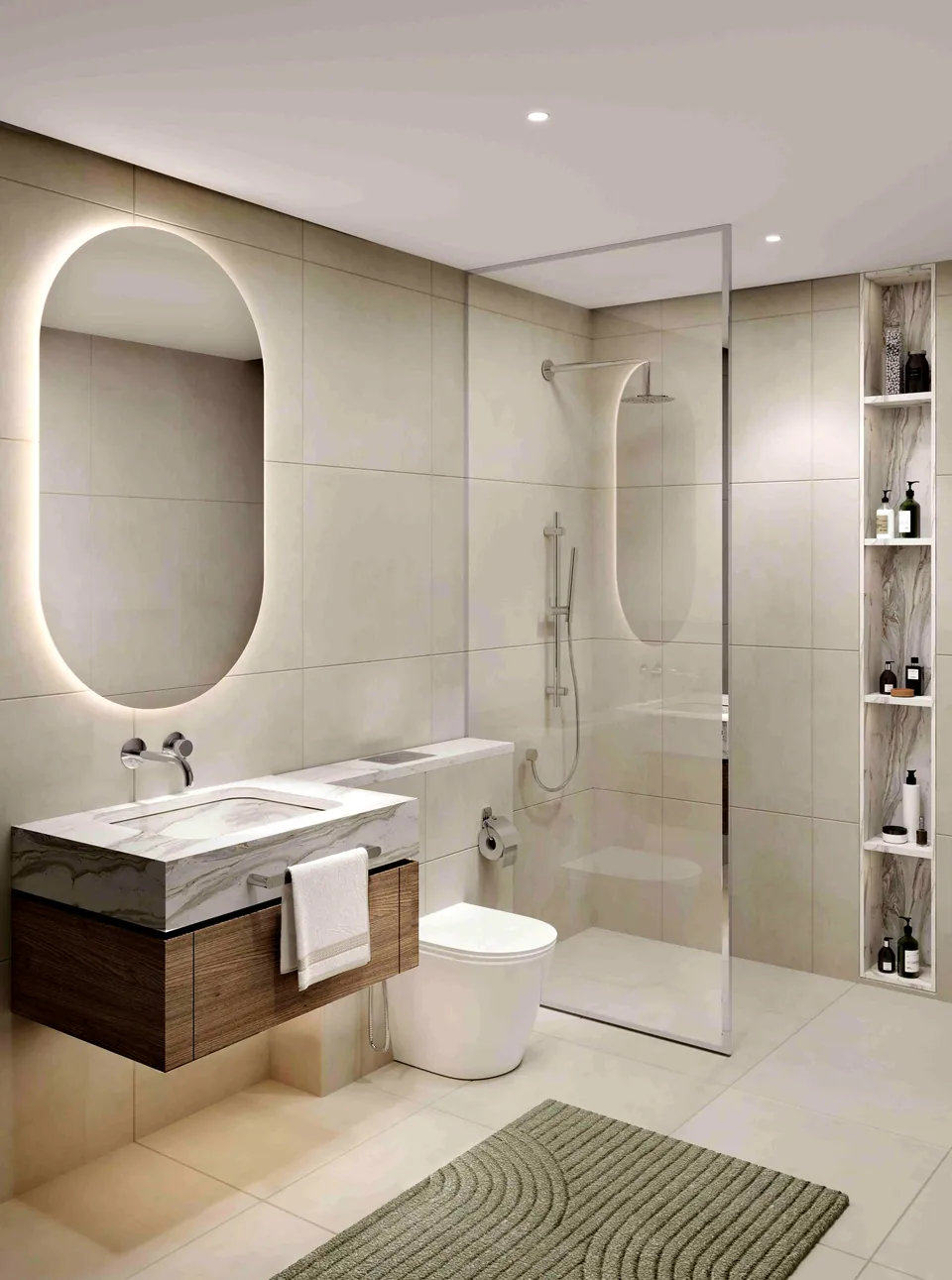 Roma Residences by JRP: interior bathroom, photo 9 of 12