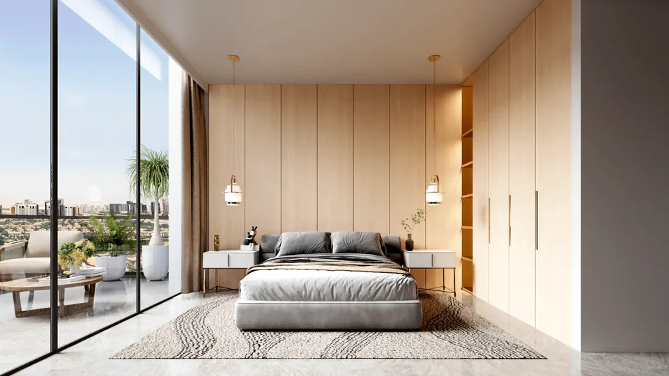 Milos by Karma: interior bedroom, photo 7 of 11