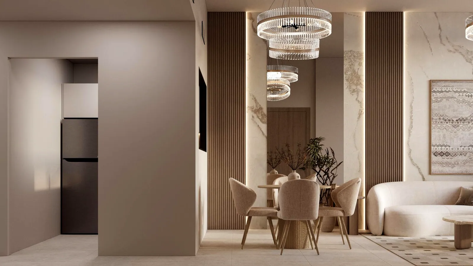 KHK 31 Residences: interior living, photo 6 of 12