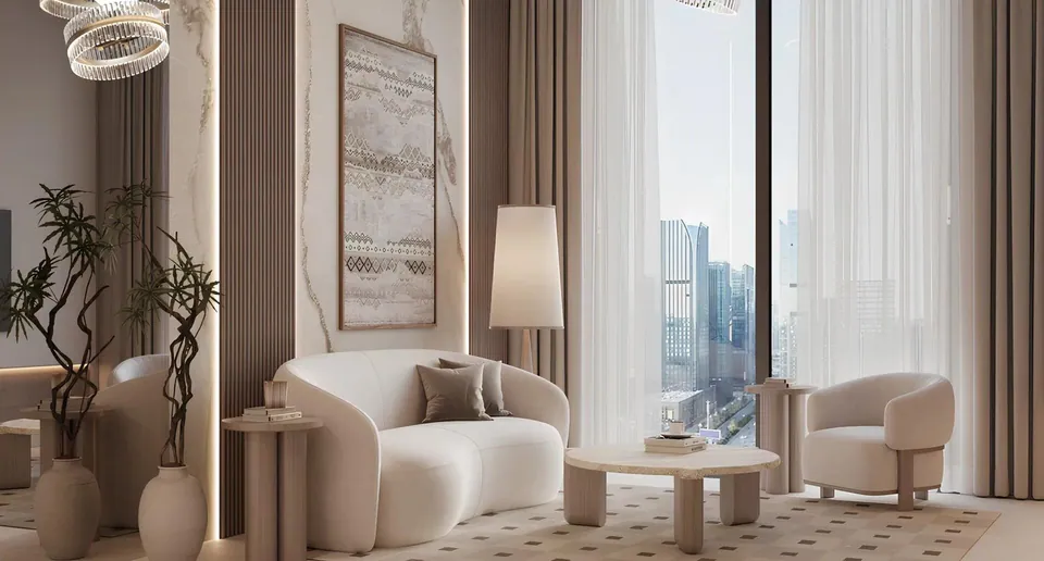 KHK 31 Residences: interior living, photo 9 of 12