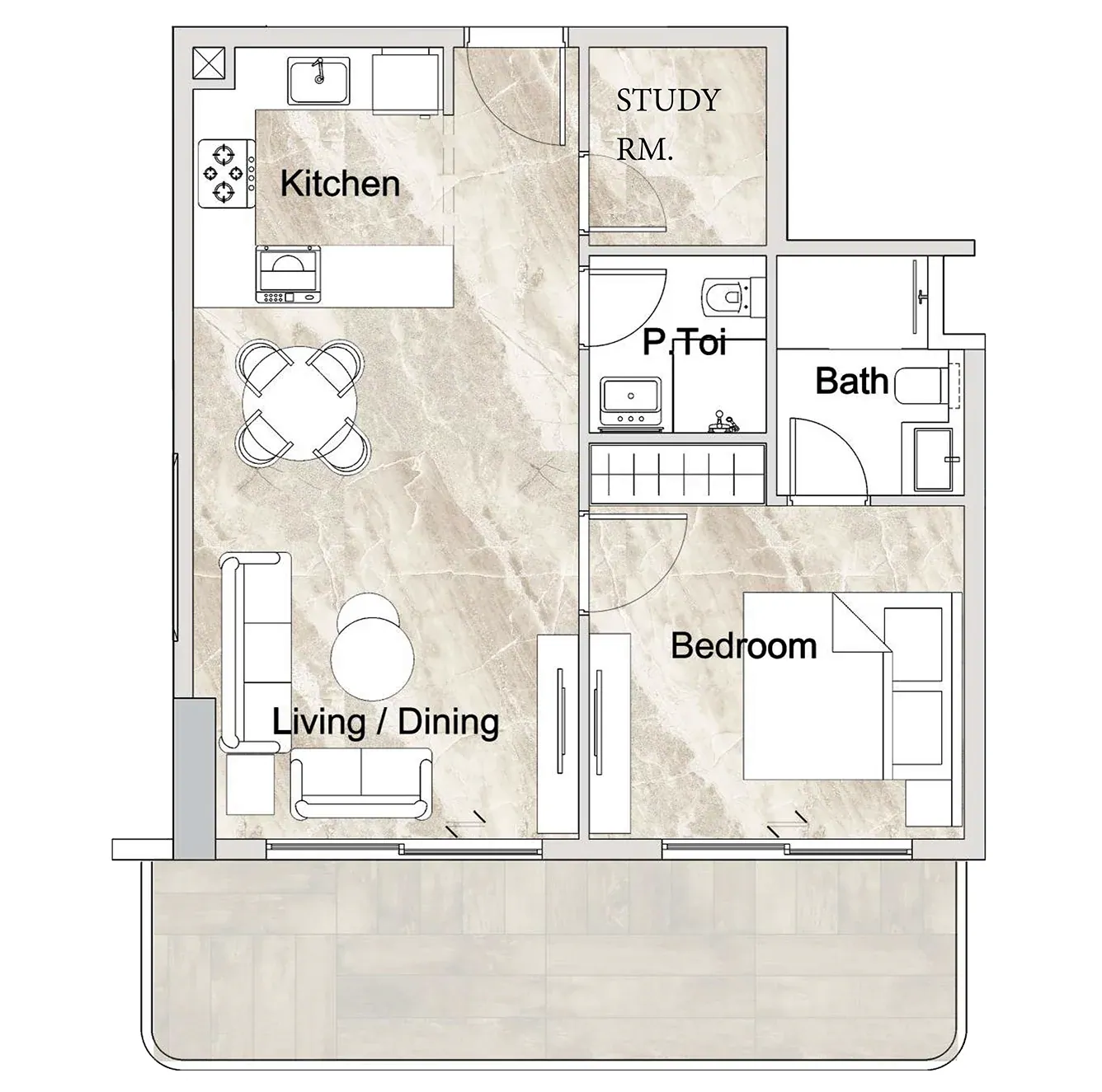 Zyra Vista Residences: floorplan, photo 7 of 7