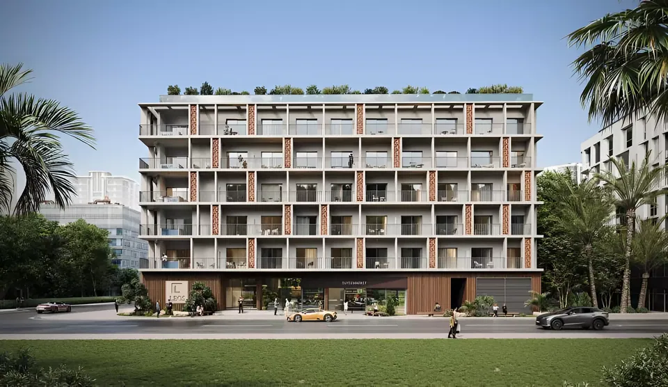 Weybridge Gardens 2: exterior, photo 2 of 6