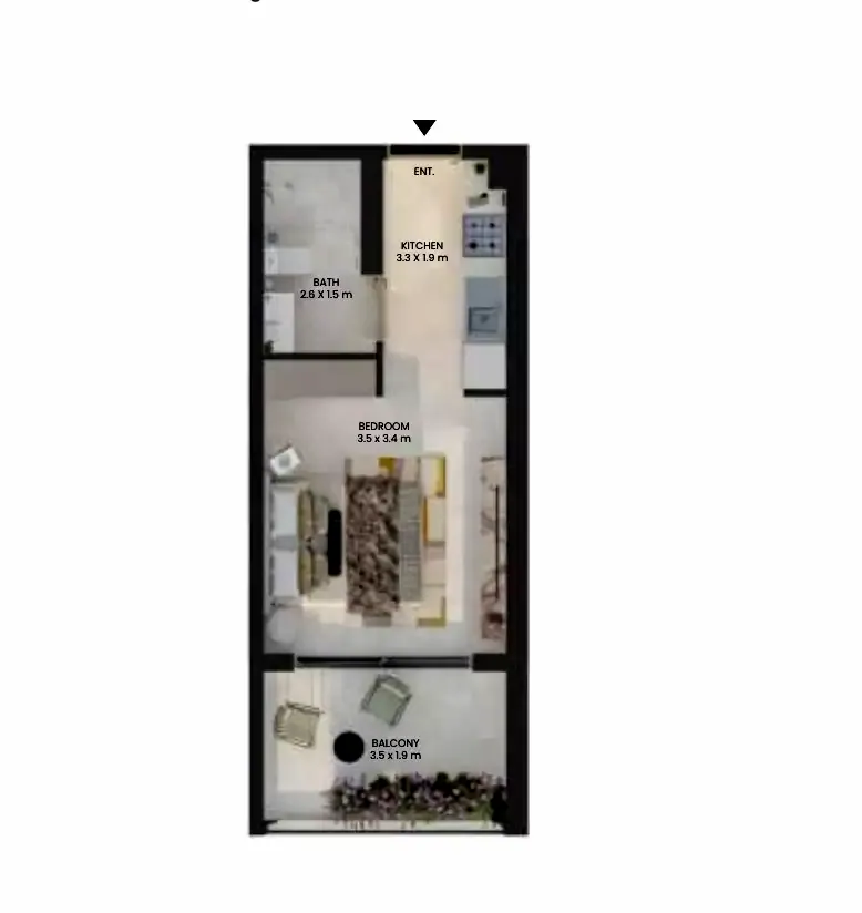 Weybridge Gardens 2: floorplan, photo 6 of 6