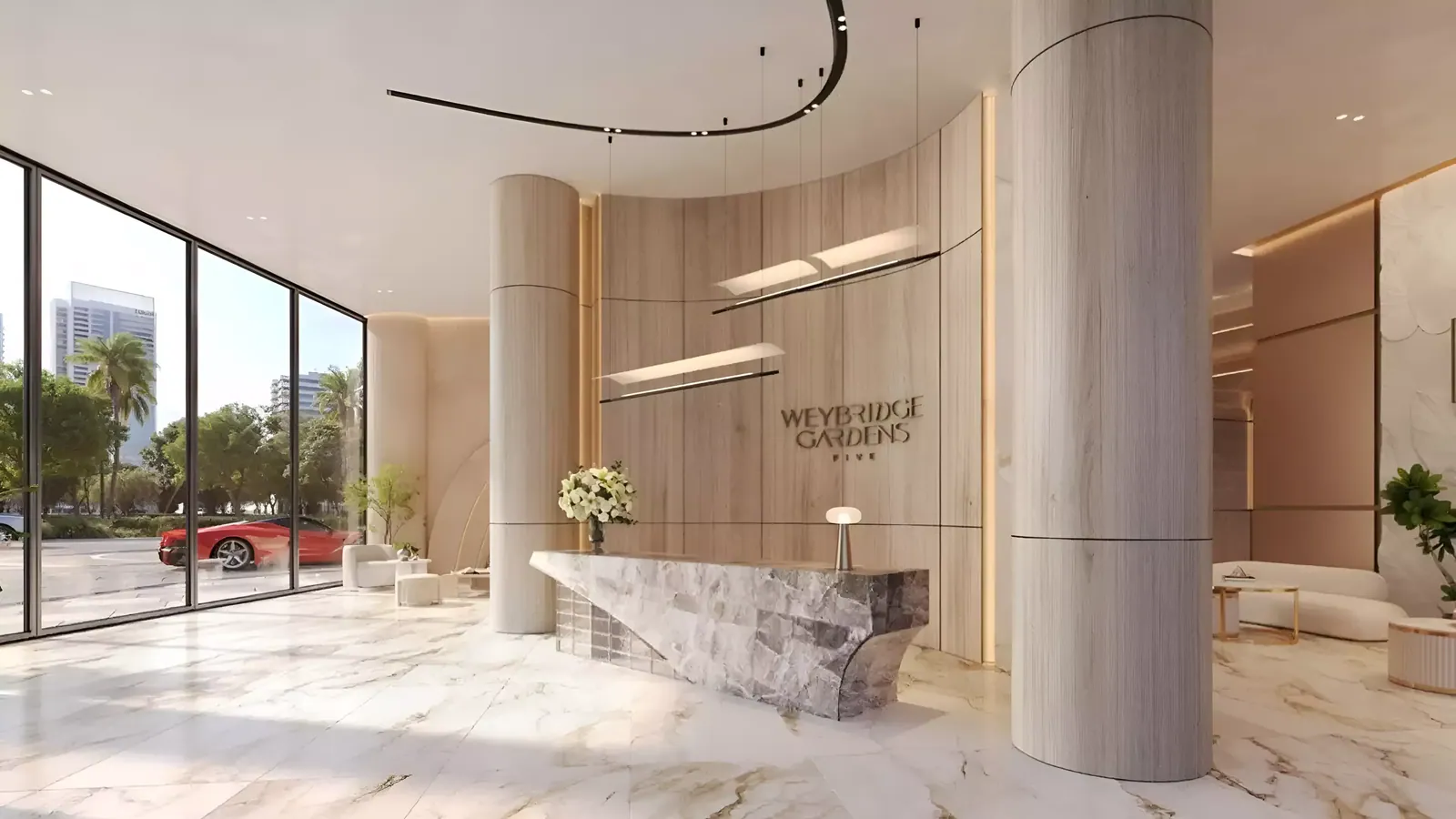 Weybridge Gardens 5: interior living, photo 8 of 12