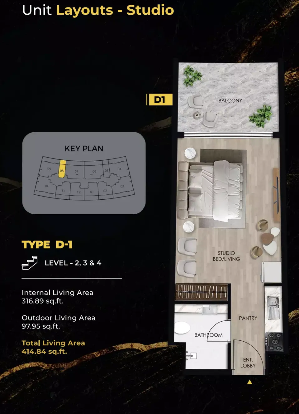 Lincoln Star Residence: floorplan, photo 5 of 7