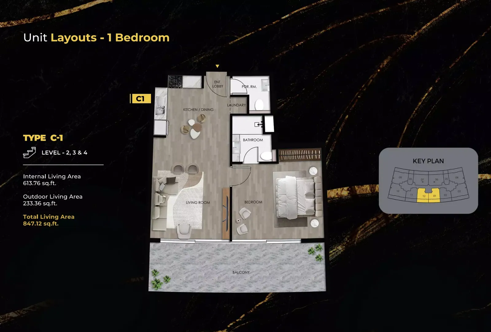 Lincoln Star Residence: floorplan, photo 6 of 7