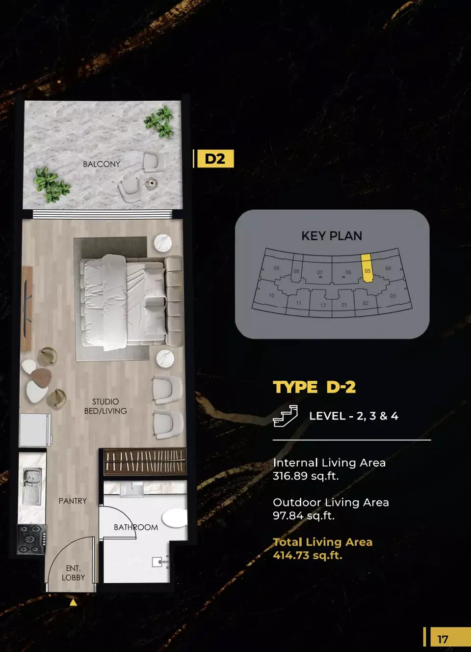 Lincoln Star Residence: floorplan, photo 7 of 7