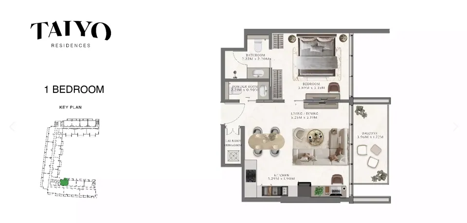Taiyo Residences: floorplan, photo 8 of 11