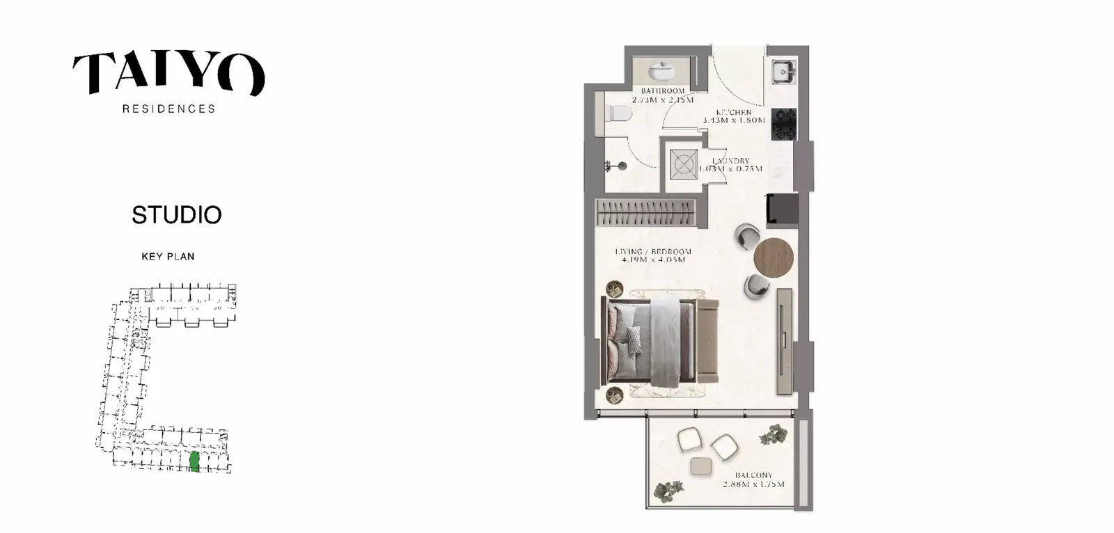 Taiyo Residences: floorplan, photo 10 of 11